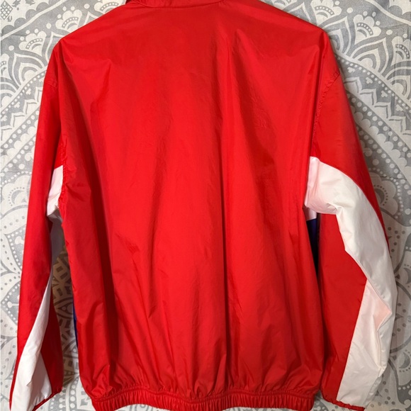 Forever 21 Red and White & Blue “Good Times” Windbreaker Jacket - Picture 2 of 4